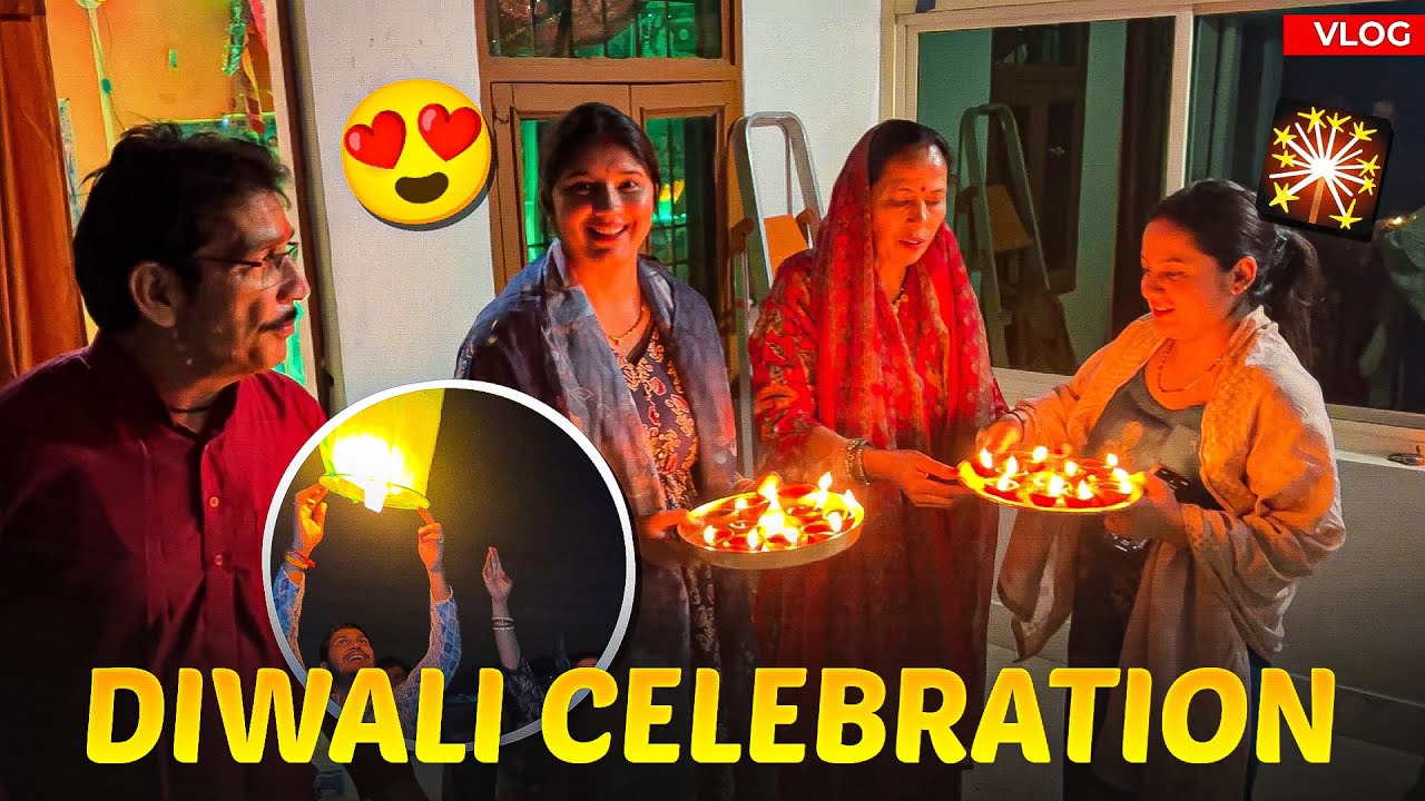 9th Month DAY-12 Rupali or Baby ki First diwali in Sasural ❤️