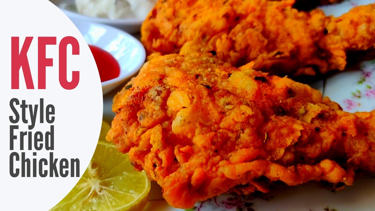 KFC Fried Chicken Recipe YouTube KFC Chicken Recipe Easy at Home