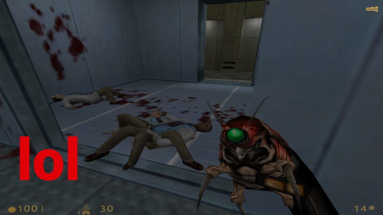Killing 3 Scientists With One Snark In half life
