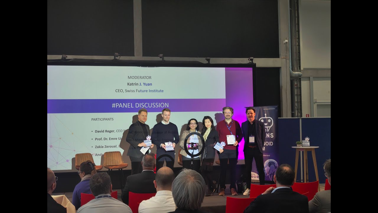 AI Future Robotics Moderator Swiss Humanoid Forum | Swiss Future Institute Katrin J. Yuan