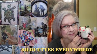 Silhouettes Everywhere! Lincoln Antique Mall Haul Pt 2