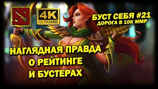 DOTA 2 ➤ 4К. ВСЯ ПРАВДА О РЕЙТИНГЕ И БУСТЕРАХ | ДОТА 2024 | БУСТ СВОЕГО АККАУНТА.