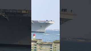 USS Dwight D Eisenhower CVN- 69 Length1092' Height: 244' Prop. 2 Westinghouse A4W nuclear reactors