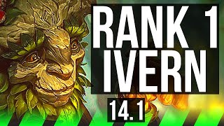 IVERN vs MASTER YI (JNG) | Rank 1 Ivern, 6/1/20, 1300+ games, Rank 27 | NA Challenger | 14.1