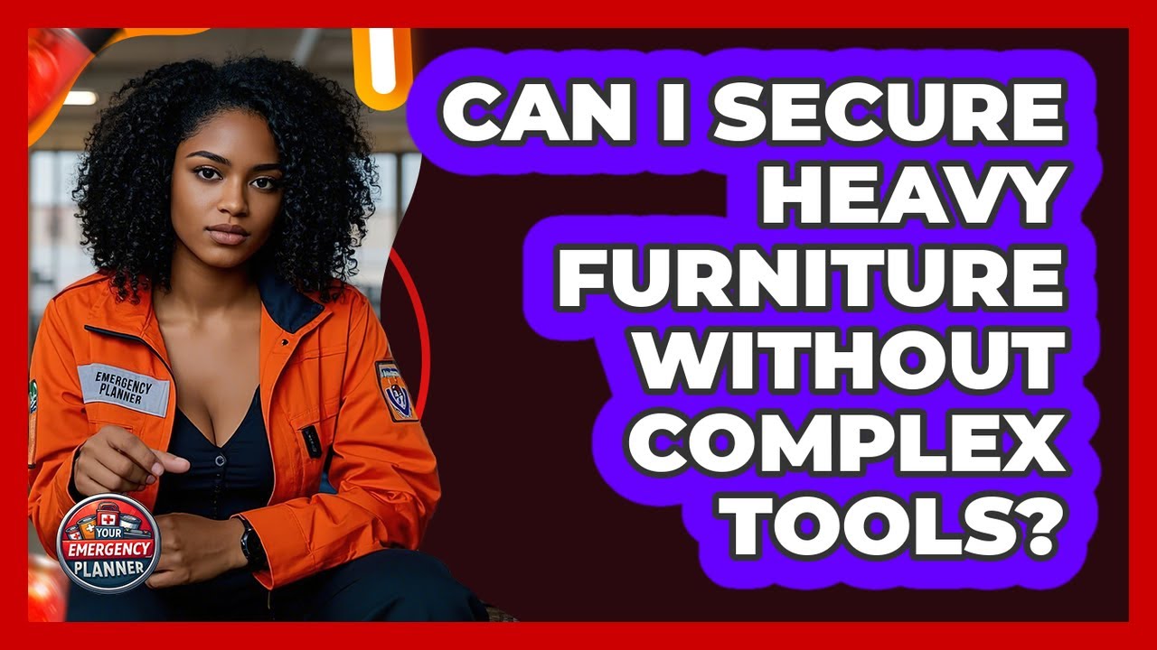 Can I Secure Heavy Furniture Without Complex Tools? - Your Emergency ...