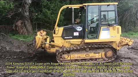 2010 Komatsu D31EX Dozer
