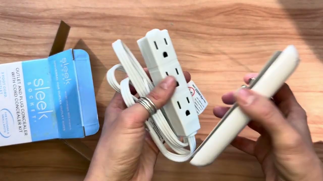 Cord Management Made Easy ✨ Sleek Socket Original Review