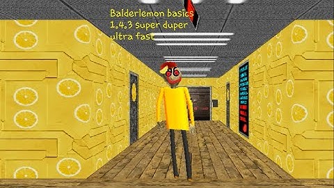 Balderlemon basics 1.4.3 super duper ultra fast