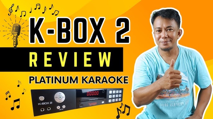 UNBOXING : The Platinum K-BOX 2 KS-40+ Videoke DVD Karaoke Player