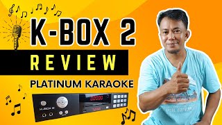 K Box 2 KS40 Platinum Karaoke | Specification and Review