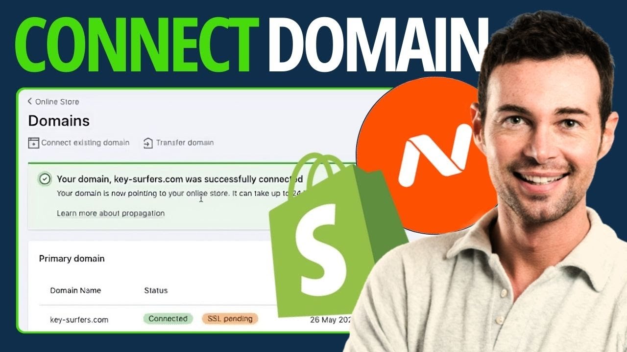 How to Connect Namecheap Domain to Shopify (Step-by-Step) - YouTube