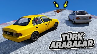 Efsane Türk Arabalar Buzlu Tırmanma Yoluna Çıkıyor - GTA 5