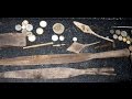 Старинные копья, стрелы и монеты!!! Old spears, arrows and coins!!!