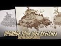 Upgrade your Design sketches - Environment Concept Artist daily process