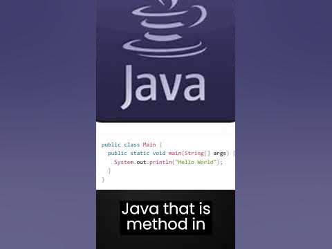 About JAVA Basic Syntax and Hello World Program. #shorts #java # ...