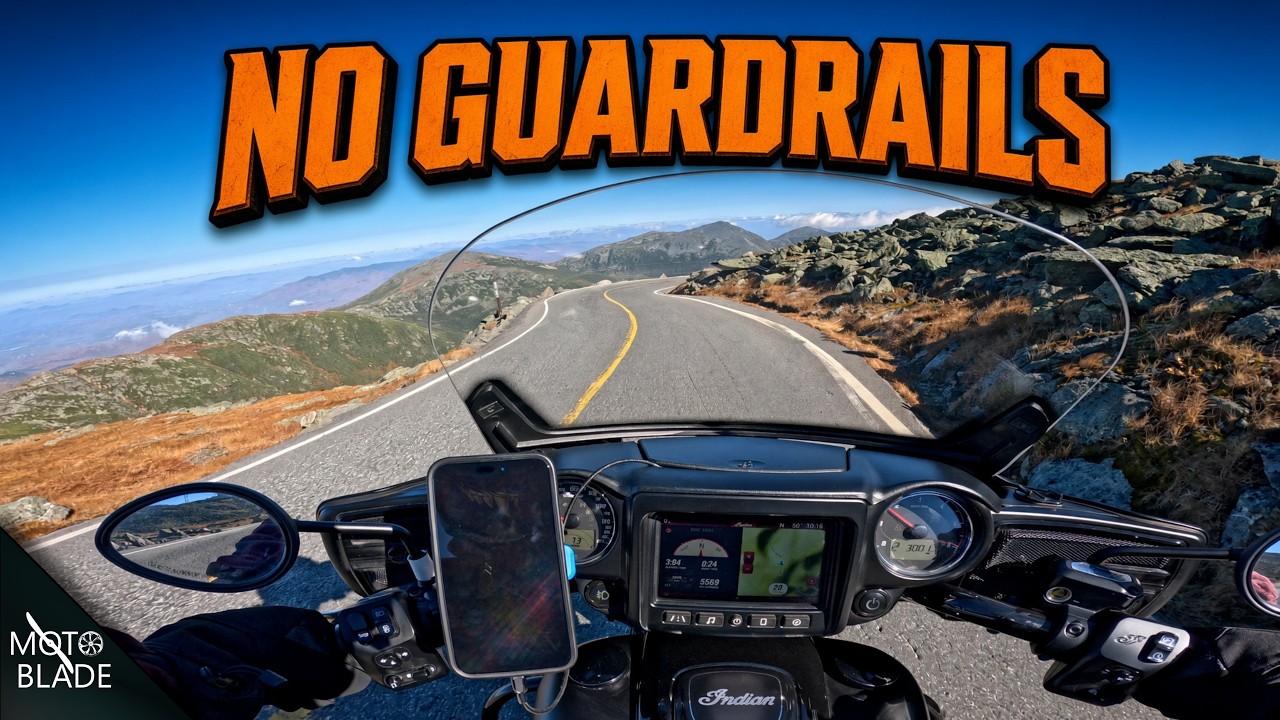 Mt. Washington Auto Road on a Motorcycle: Full POV Ride to the Summit