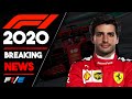 Ferrari Sign Carlos Sainz jr for 2021