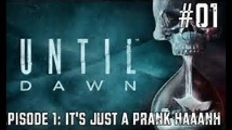 Until dawn | part 1 | twitch stream