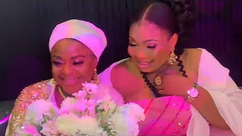 NOLLYWOOD ACTRESS, LAIDE BAKARE HOSTS COLLEAGUE, TOYOSI ADESANYA FOR HER BIRTHDAY