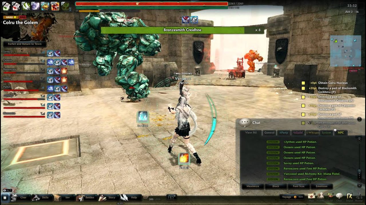 Gregion Test: Vindictus