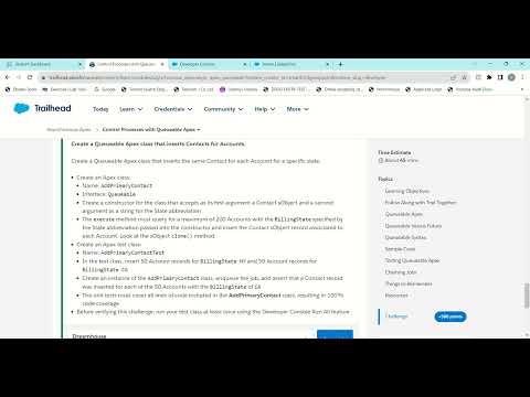 Control Processes with Queueable Apex Unit   Salesforce Trailhead   Google Chrome 2023 10 13 21 17 3
