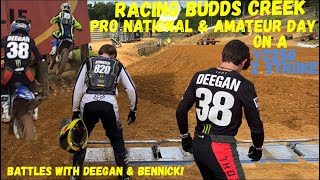 Racing Budds Creek Pro National & Amateur Day on a YZ250 2 Stroke