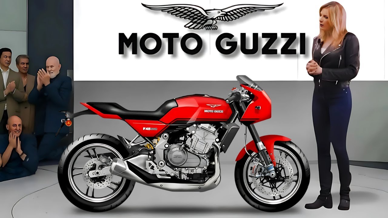 FINALLY, THE NEW 2026 MOTO GUZZI F45 MONZA IS OFFICIALLY UNVEILED adapted from the Aprilia RS 457