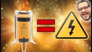 Biolite Campstove 2 Fire Electricity
