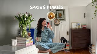 Spring Diaries: Spending time outside, lots of reading, cooking
