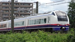 特急しらゆき4号上越妙高行きE653系H204編成54M【4K】