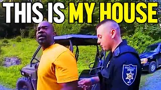 Arrested On His Own Front Porch MASSIVE LAWSUIT