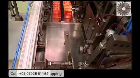 Collating cum bopp wrapping machine.