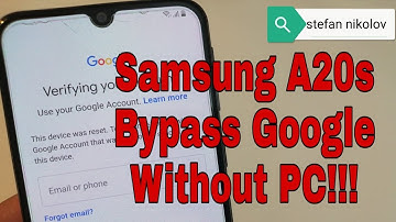 BOOM!!! Samsung A20s SM-A207FN. Remove Google Account.Bypass FRP.