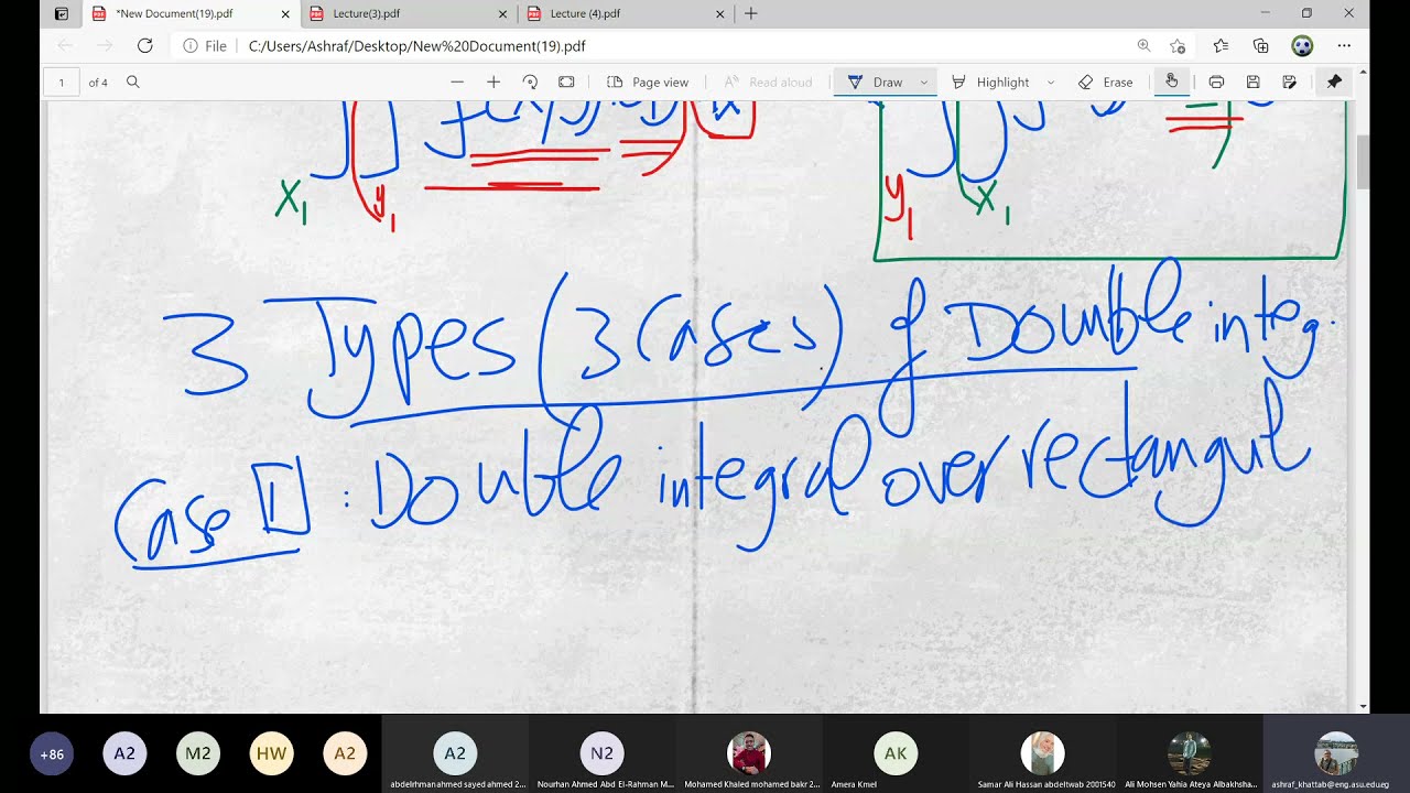 Lecture 04 - Mathematics (2) (PHM013s) - Dr. Ashraf Khattab