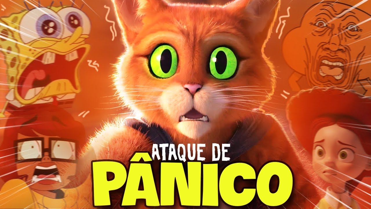 Como o ATAQUE DE PÂNICO em Animações são extremamente realistas ...