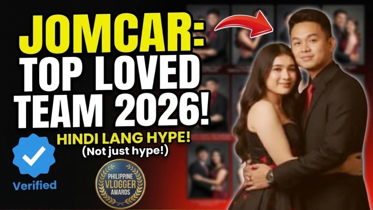 OFFICIAL: JOMCAR INCLUDED IN TOP LOVED TEAMS 2026! (May Resibo!)