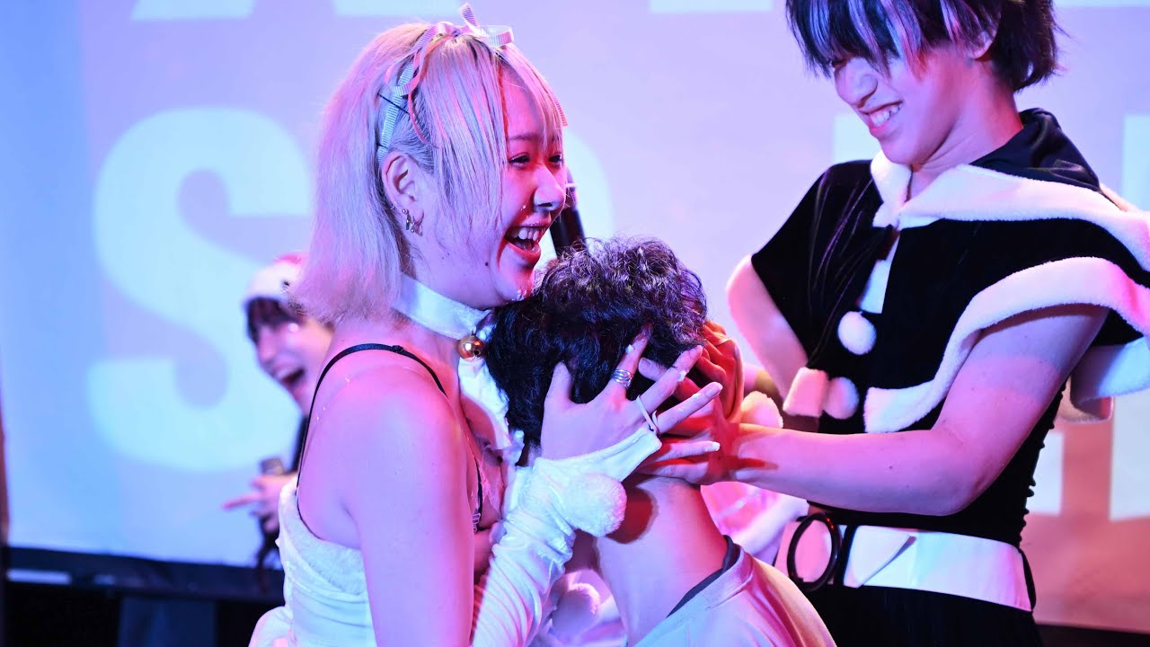 プランクスターズクリスマスライブ　カン・ニャンの胸に埋もれて「柔らかかった‼」2021年12月26日