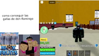 Como conseguir las gafas de doflamingo en Blox Fruits 2023 - PROJAKER