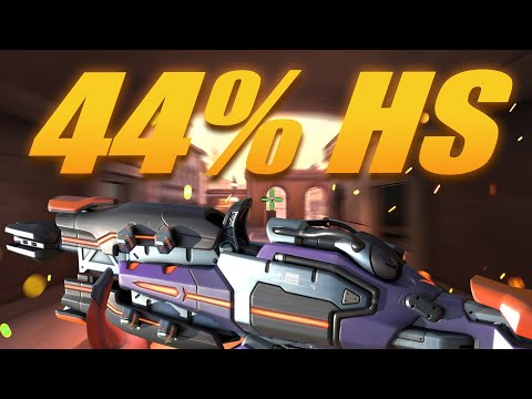 What the highest HS % Widowmaker looks like in Overwatch 2