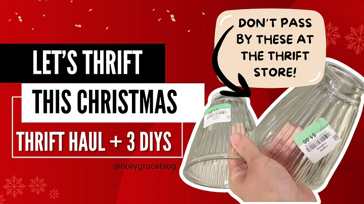 Christmas Thrift Store Finds + Thrift Flips