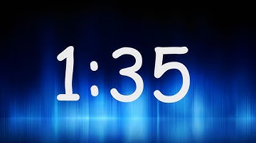 1:35 Minutes Timer / Countdown from 1min 35sec