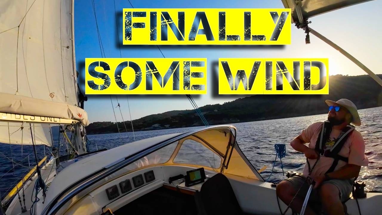 We Finally Got Wind! ⛵️ Sailing from the Arno Toward Elba | GoodJibesOnly