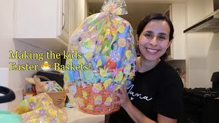 MAKING EASTER BASKETS AT NIGHT! + MINI HAUL