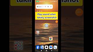 How to Play Sound When Taking a Screenshot on Any Device...#shorts #screensettings #sound