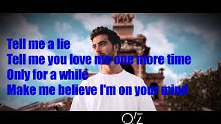 Jonas Aden - Tell Me A Lie (Lyric video)