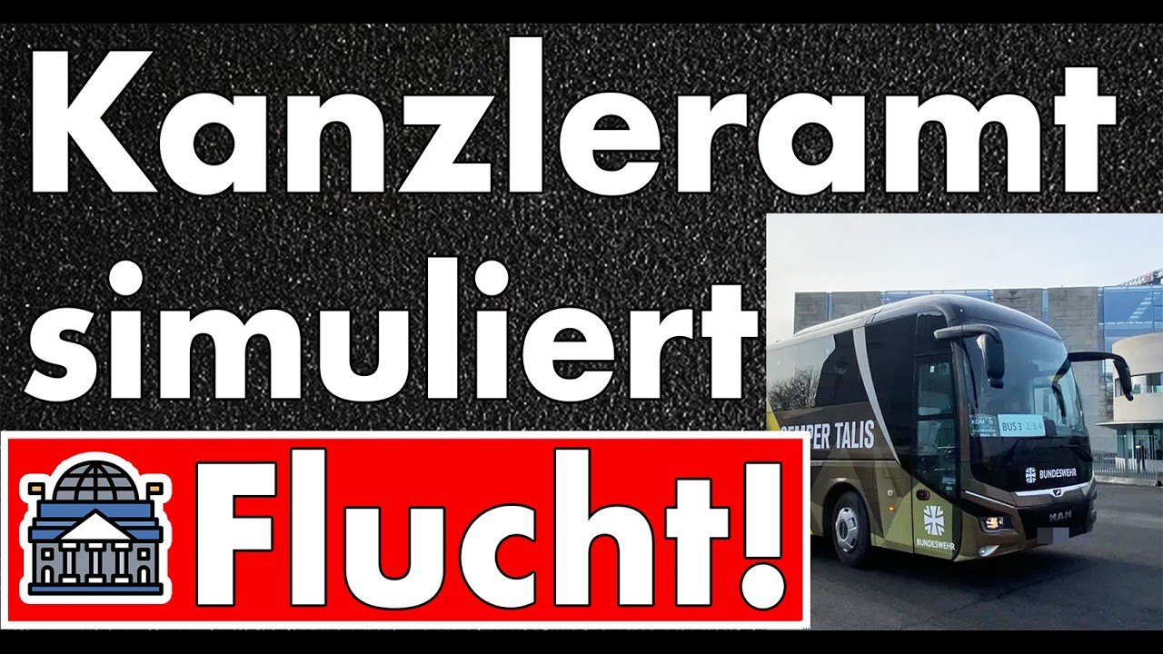 Flucht aus dem Kanzleramt geübt? Gemeinsamer Ausschuss nach Art 53a GG noch nie geübt? Prioritäten!