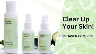 Get Clear Skin with Pure Haven!
