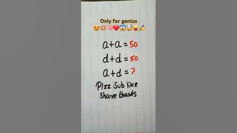 Only for genius💪🤗.Can you solve it? #maths #multiplication #logic #mathstricks #mathpuzzle #trending
