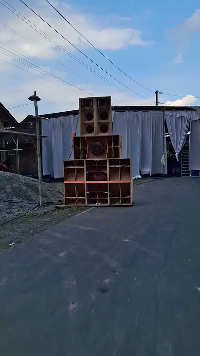 Bertemu sound rumahan live hajatan