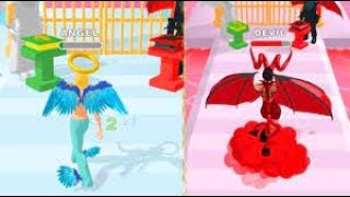 Angel vs Devil ! 💕👸 Gameplay All Levels Walkthrough iOS, Android New Game, Mobile Game App Fun Max screenshot 3